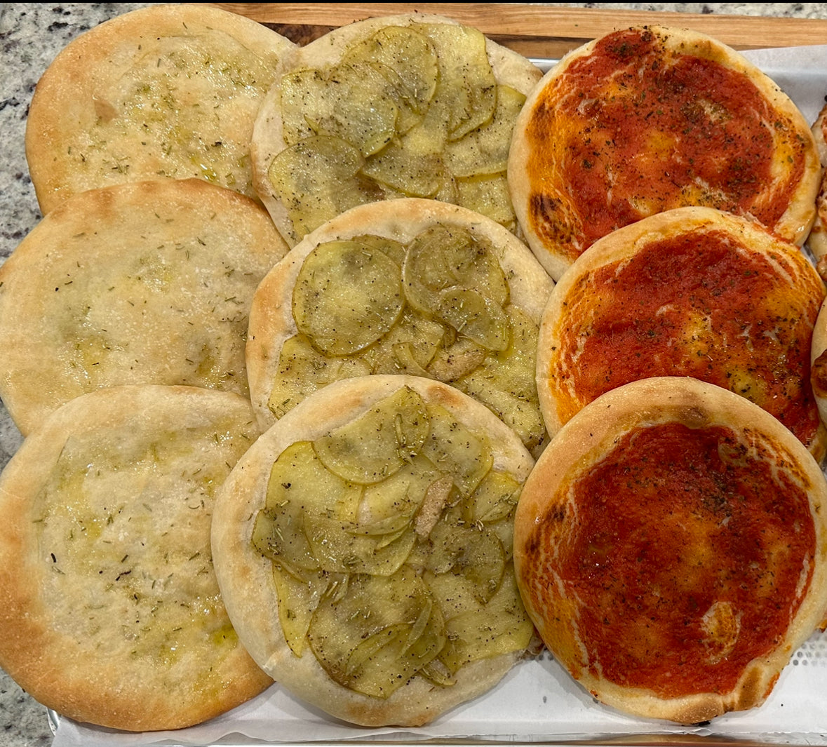 Mini Pizza - 3 Styles Mix
